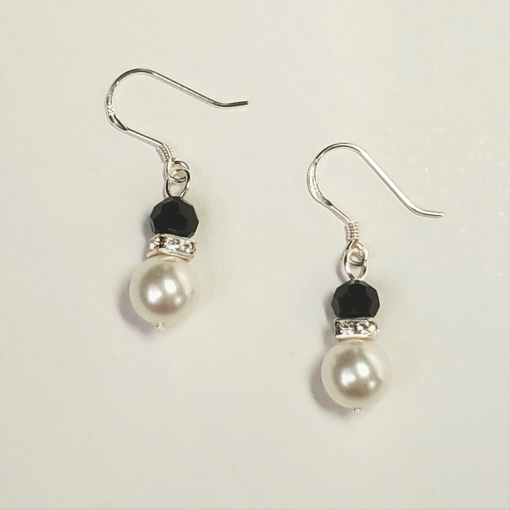 Tuxedo Earrings